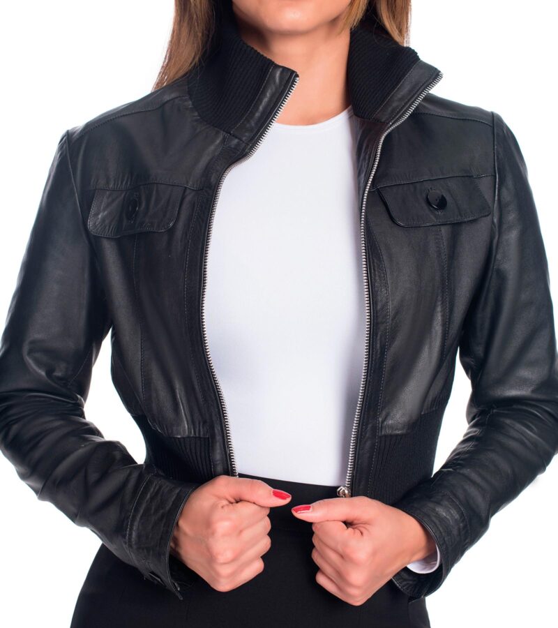 "LA CHIQUITA" CHAQUETA DE CUERO - Image 9