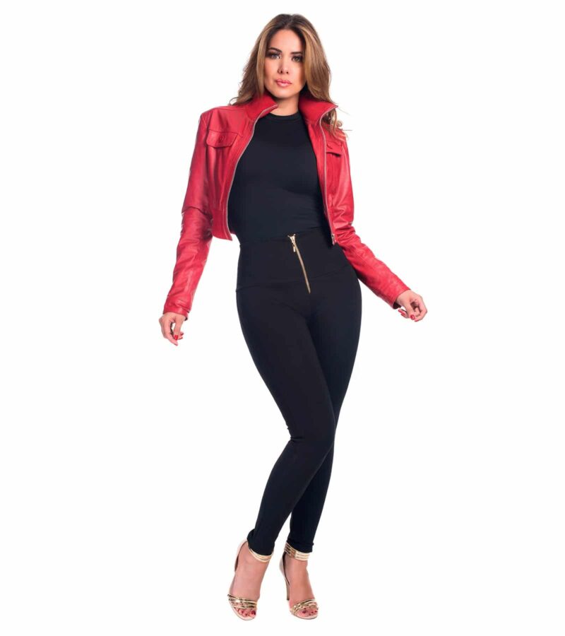 "LA CHIQUITA" CHAQUETA DE CUERO - Image 8