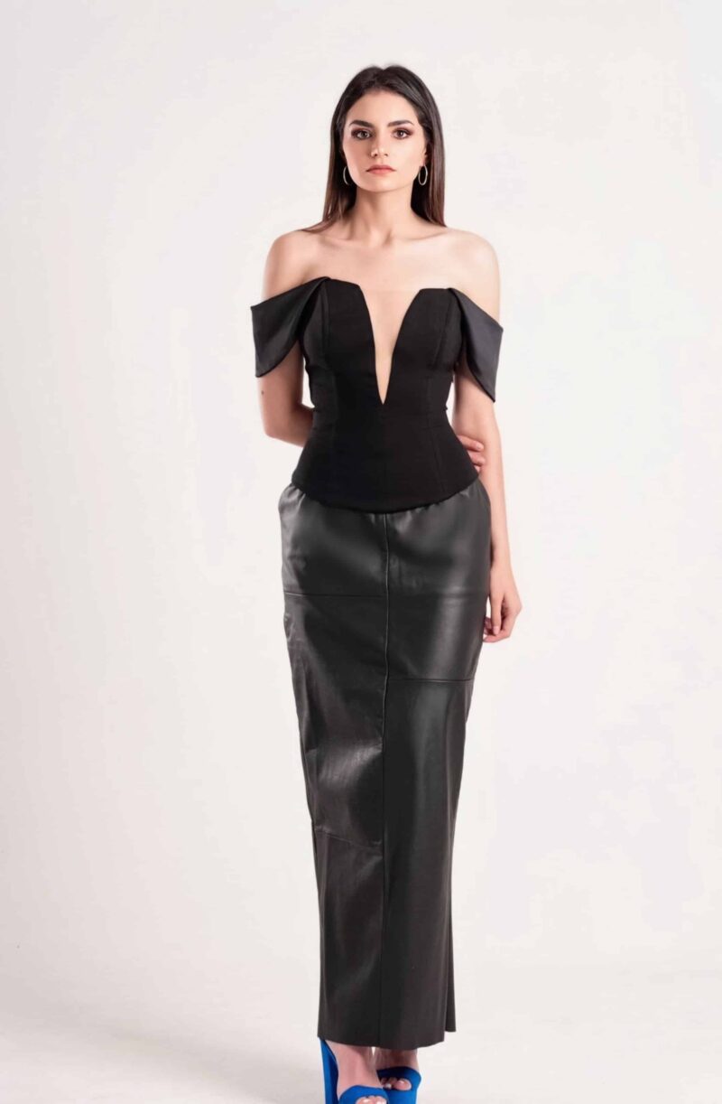 Vestido noche  asimétrico NF - Image 65