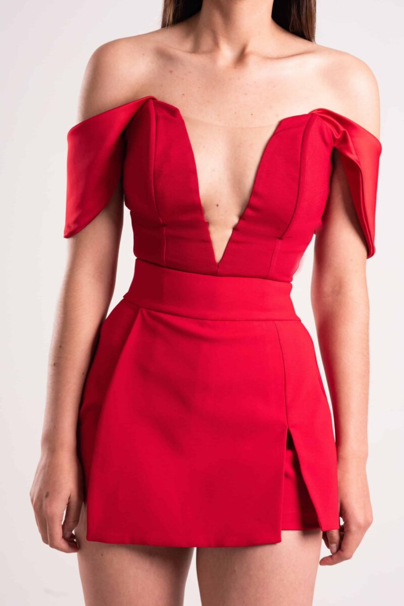 Vestido noche  asimétrico NF - Image 62