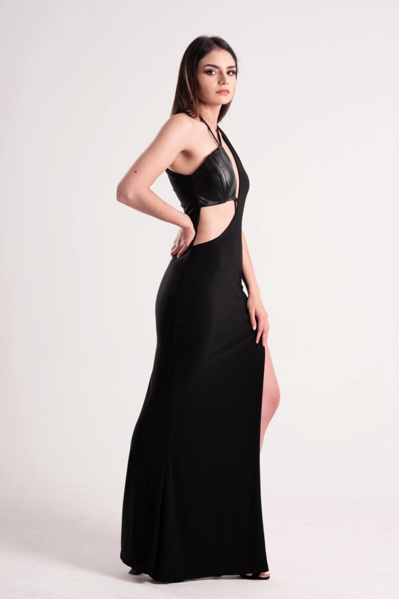 Vestido noche  asimétrico NF - Image 59