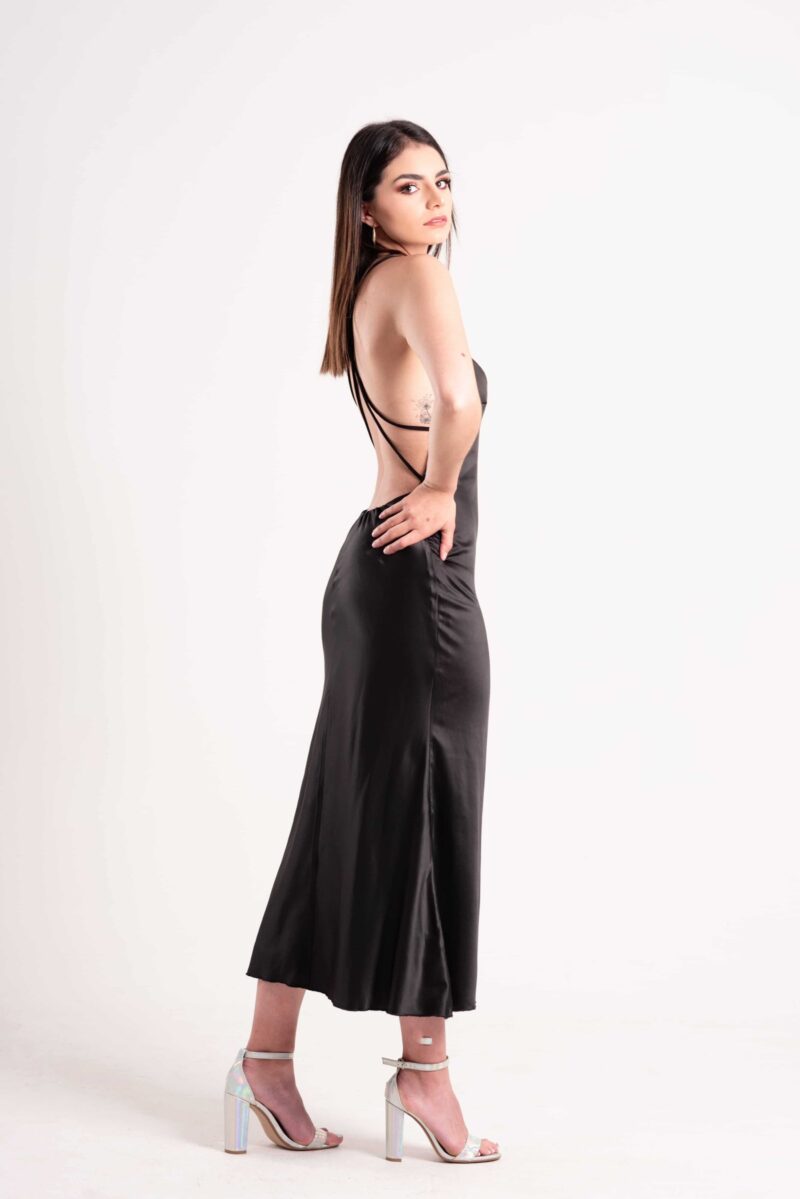Vestido noche  asimétrico NF - Image 51