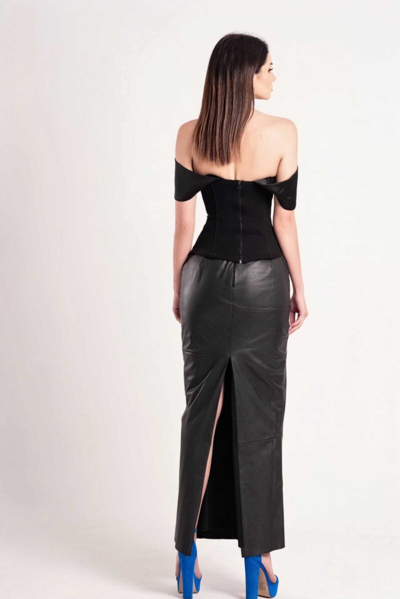 Vestido noche  asimétrico NF - Image 15