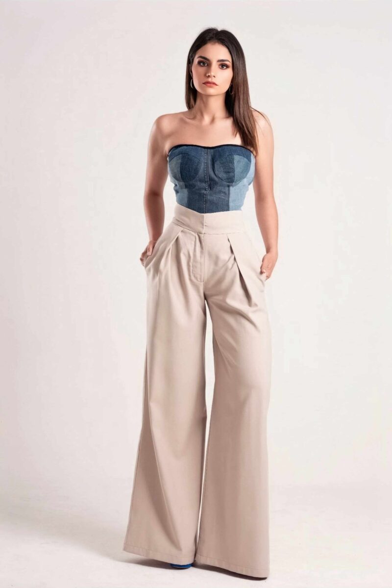 Top reciclado jean - Image 3